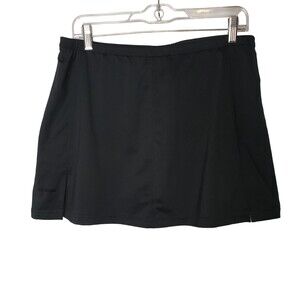 BOLLE SPORT Black Tennis Athletic Skort Size Large